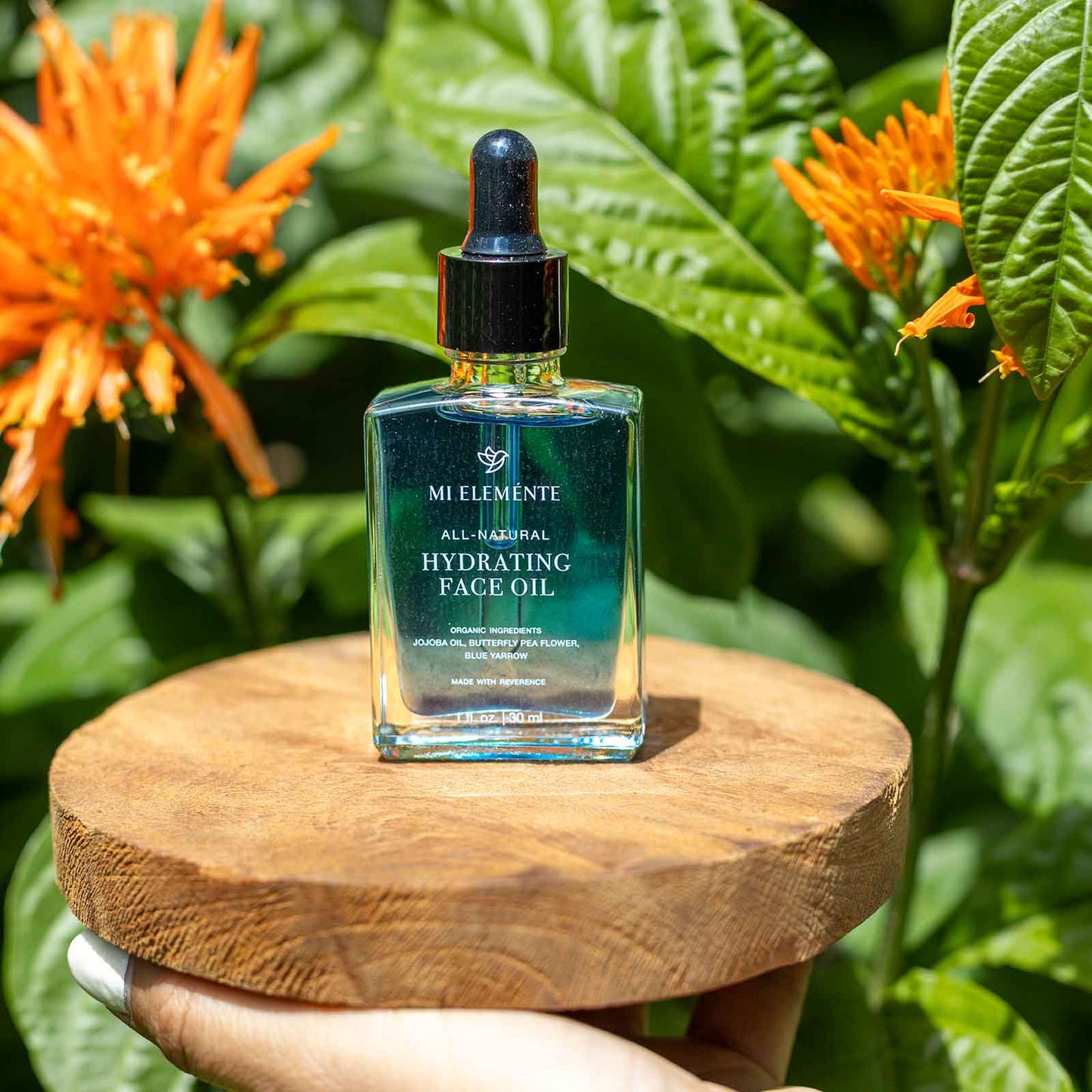 Hydrating Face Oil for Face 1 oz | Organic | Botanical Collagen Booster