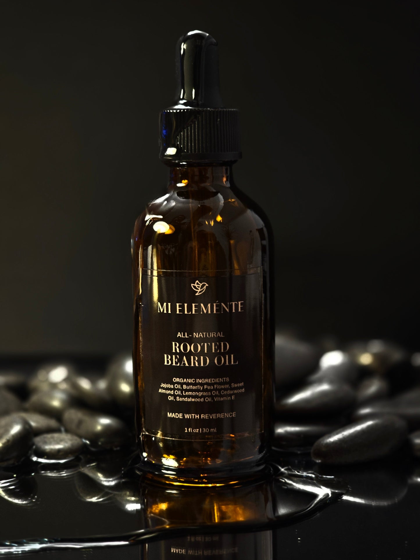 Rooted Beard Oil – Organic, Natural for Hydration, Growth & Healthy Skin